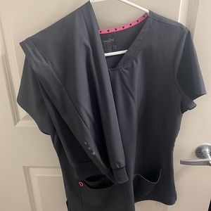 Heartsoul Pewter Scrub Set